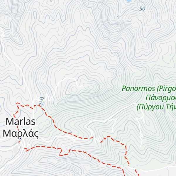 Map of Profítis Ilías