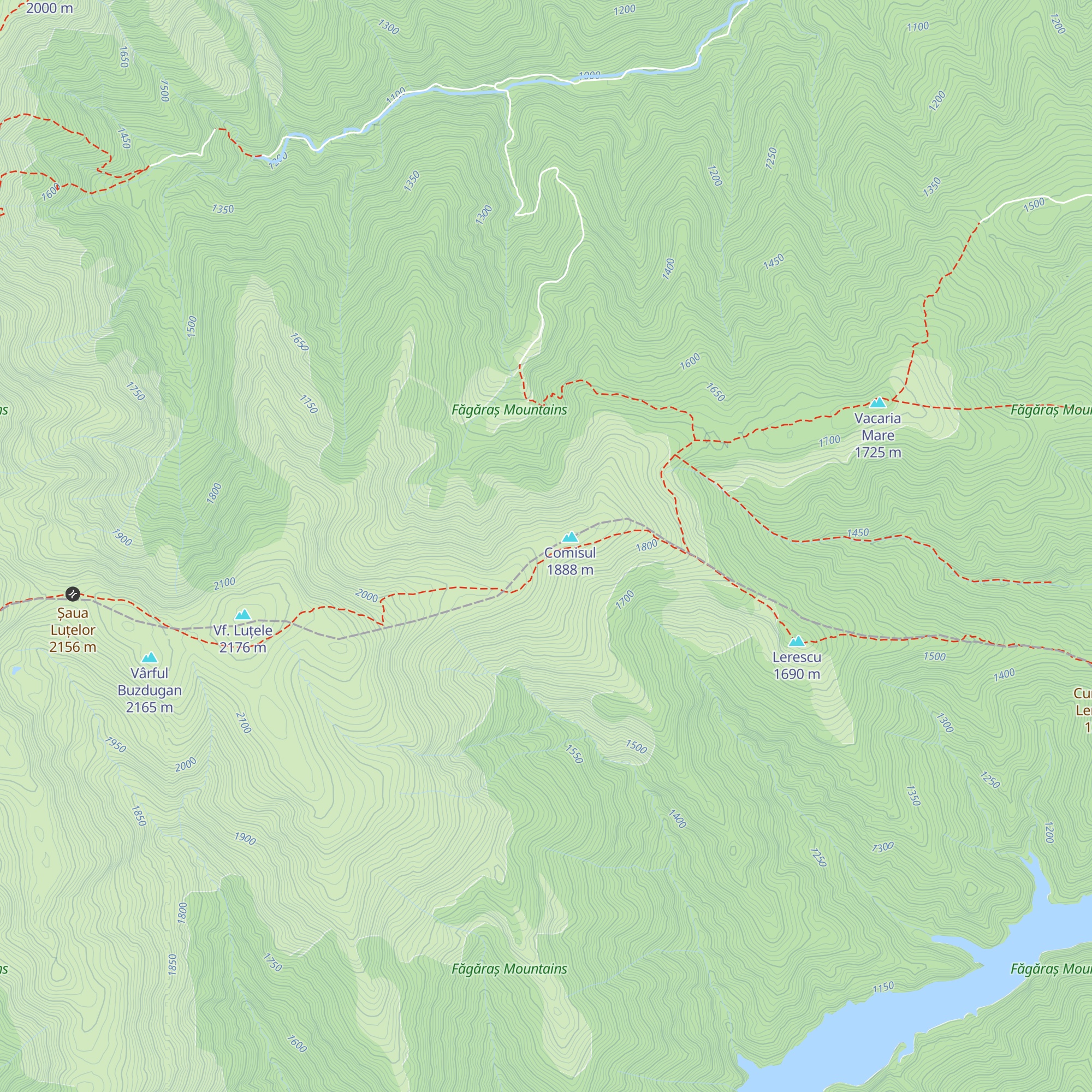 Refugiul Comisu map
