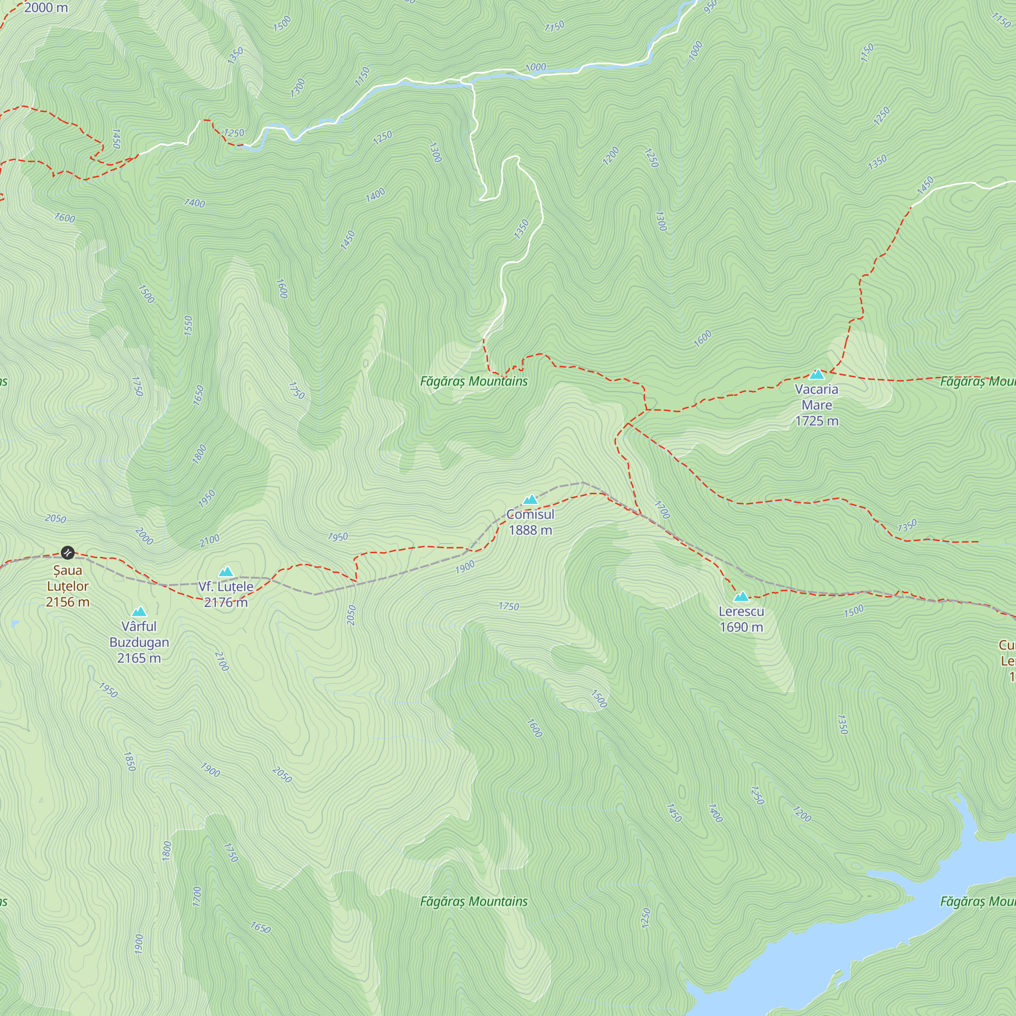 Refugiul Comisu map