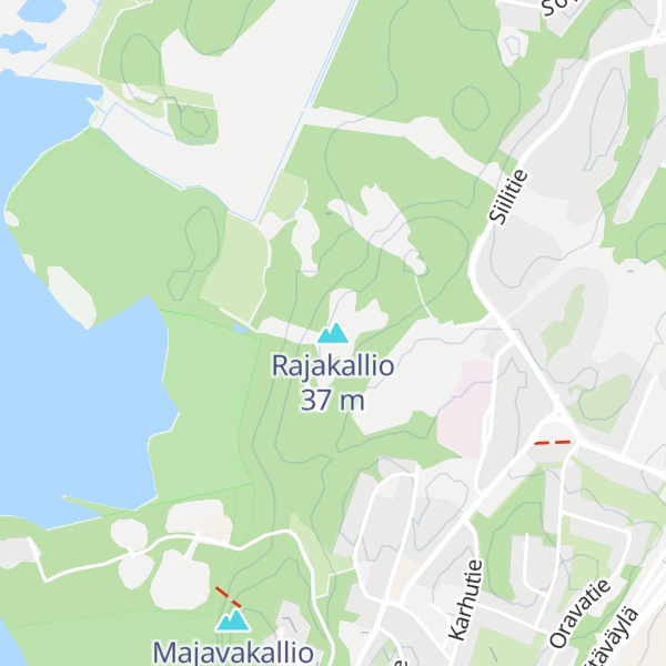 Map of Rajakallio