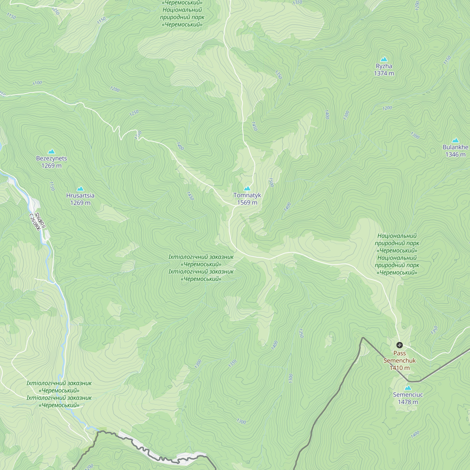Koliba map