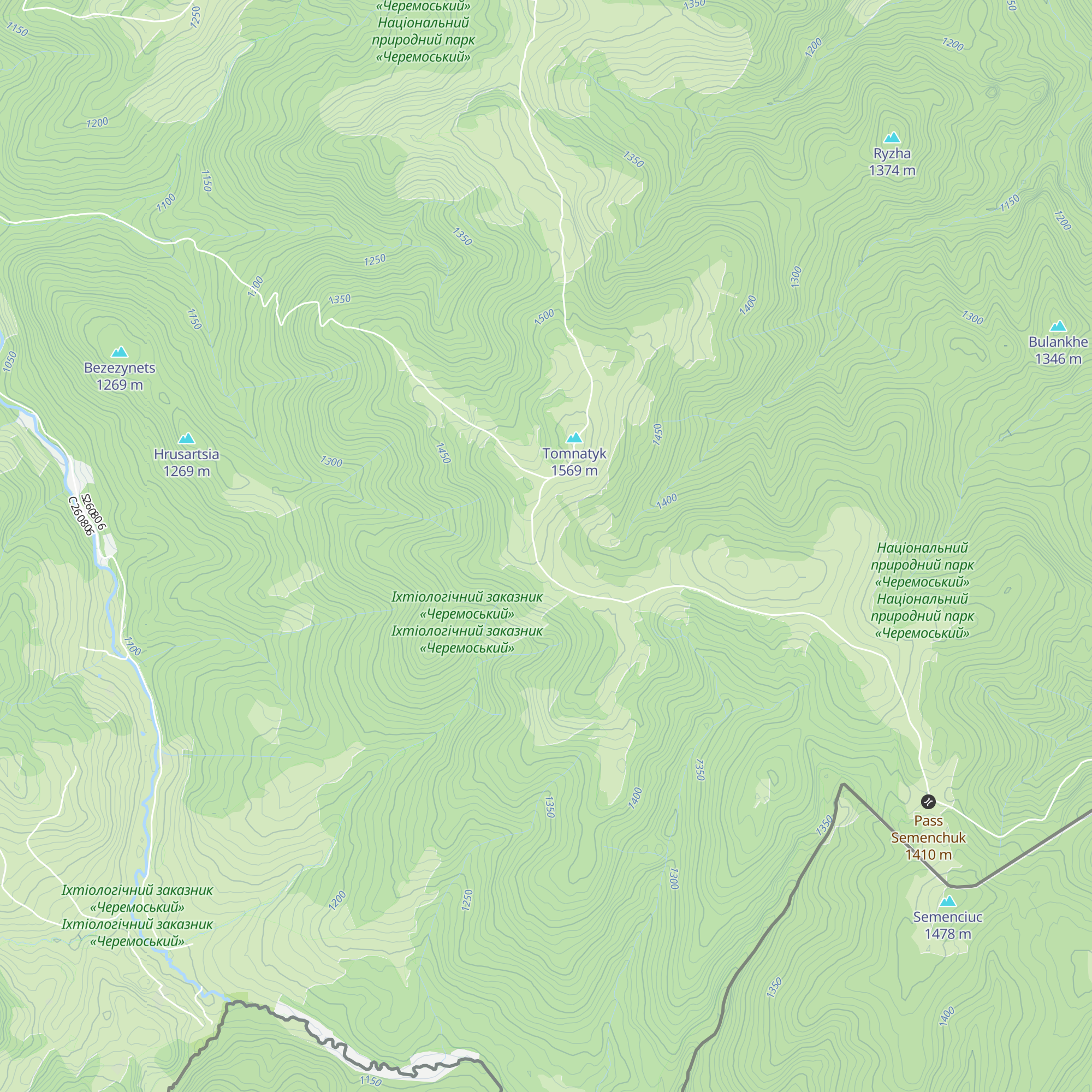 Koliba map