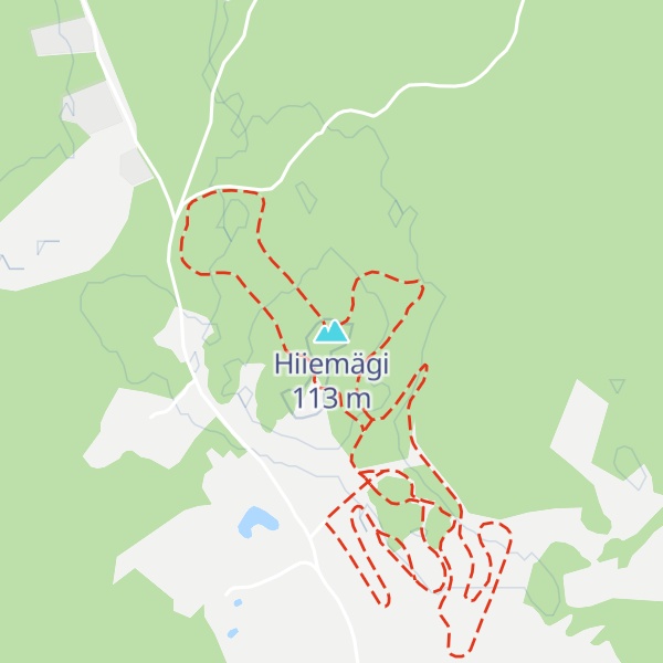 Map of Hiiemägi