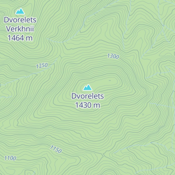 Map of Dvorelets