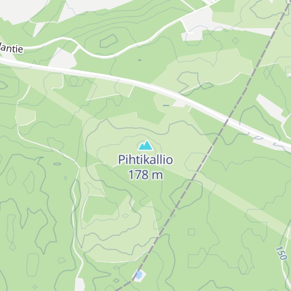 Map of Pihtikallio
