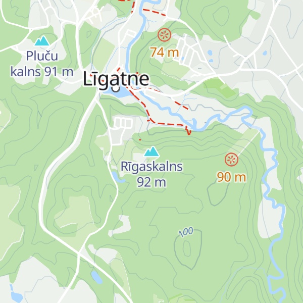 Map of Rīgaskalns