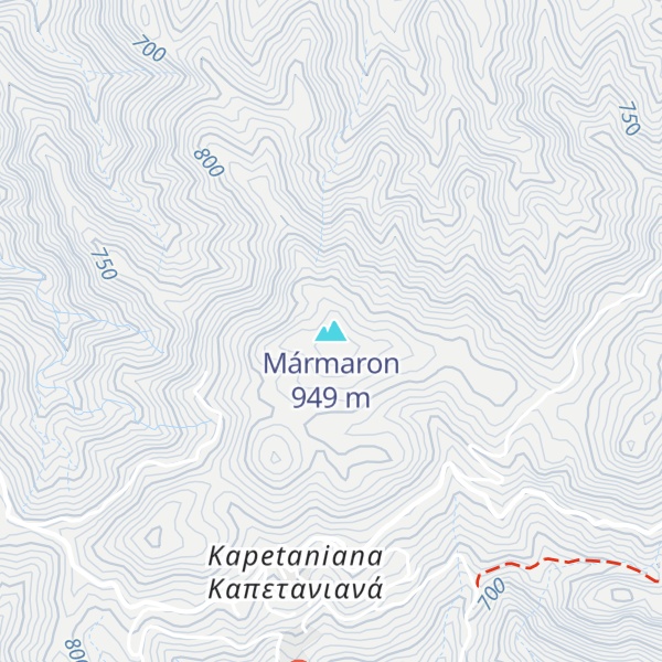 Map of Mármaron