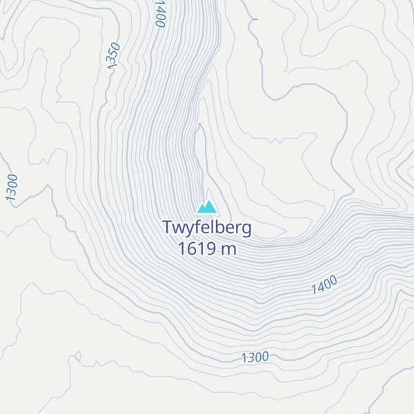 Map of Twyfelberg
