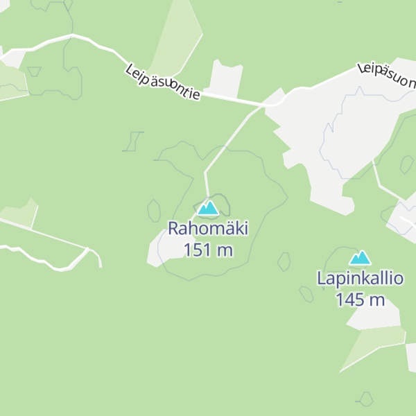 Map of Rahomäki