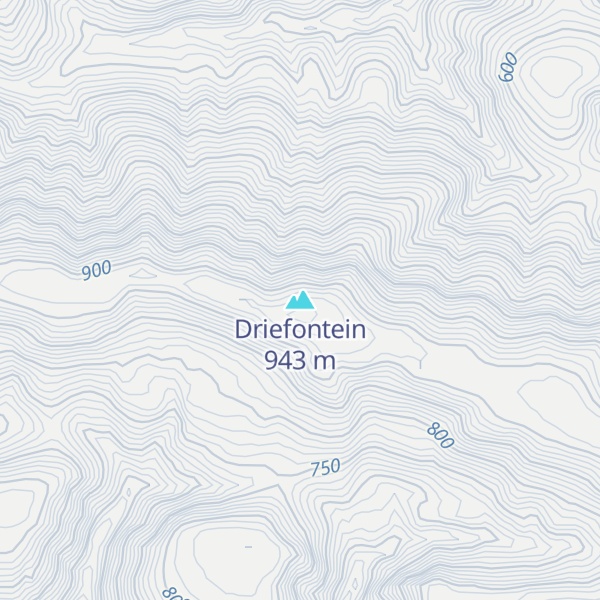 Map of Driefontein