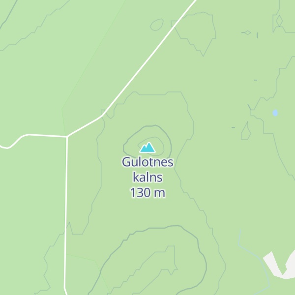 Map of Gulotnes kalns