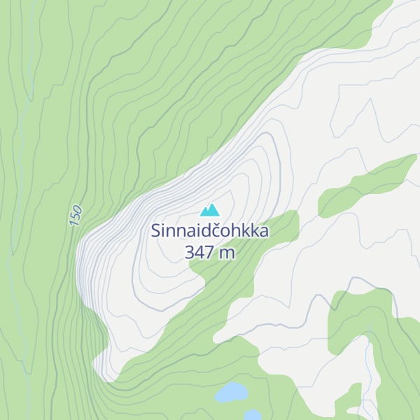 Map of Sinnaidčohkka