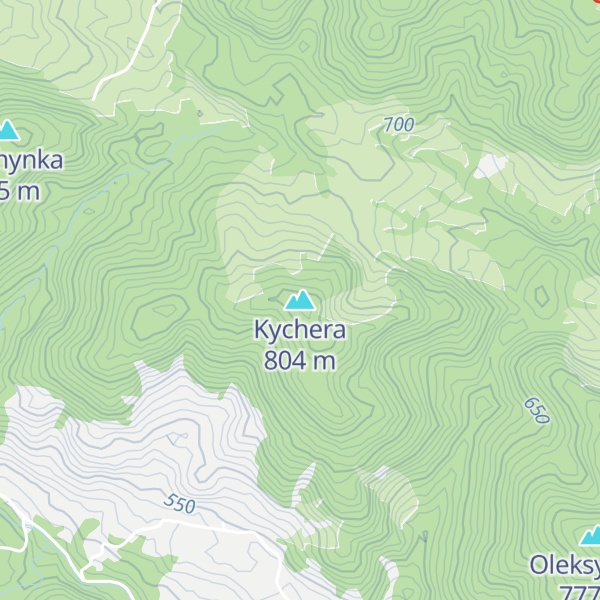 Map of Kychera