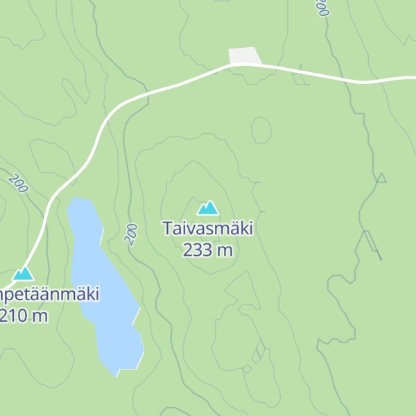 Map of Taivasmäki