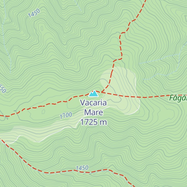 Map of Vacaria Mare