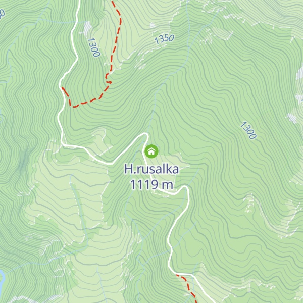 Map of H.rusalka
