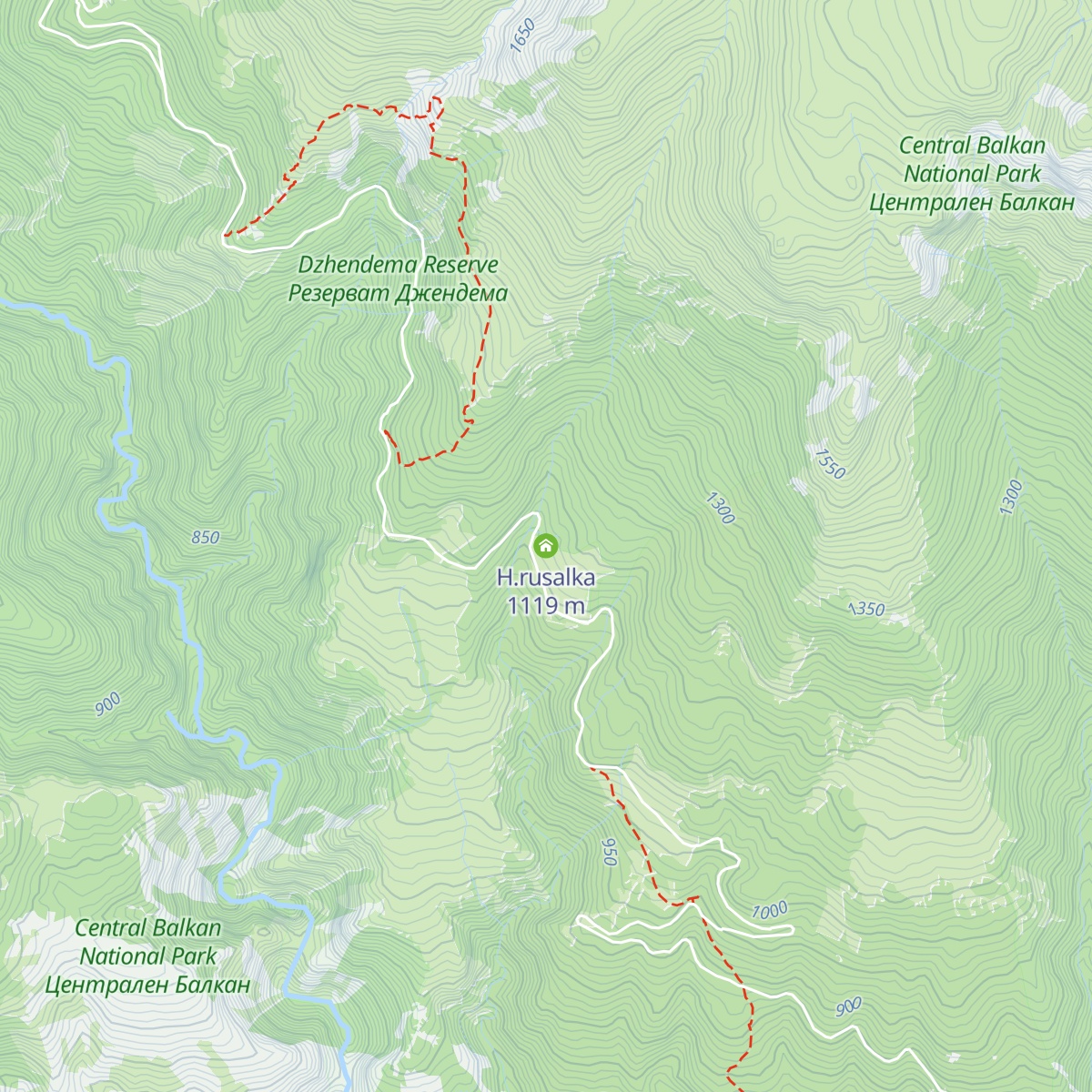 H.rusalka map
