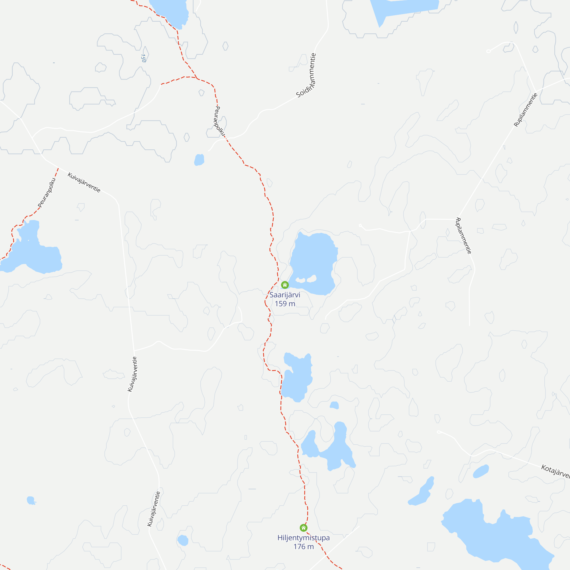 Saarijärvi map