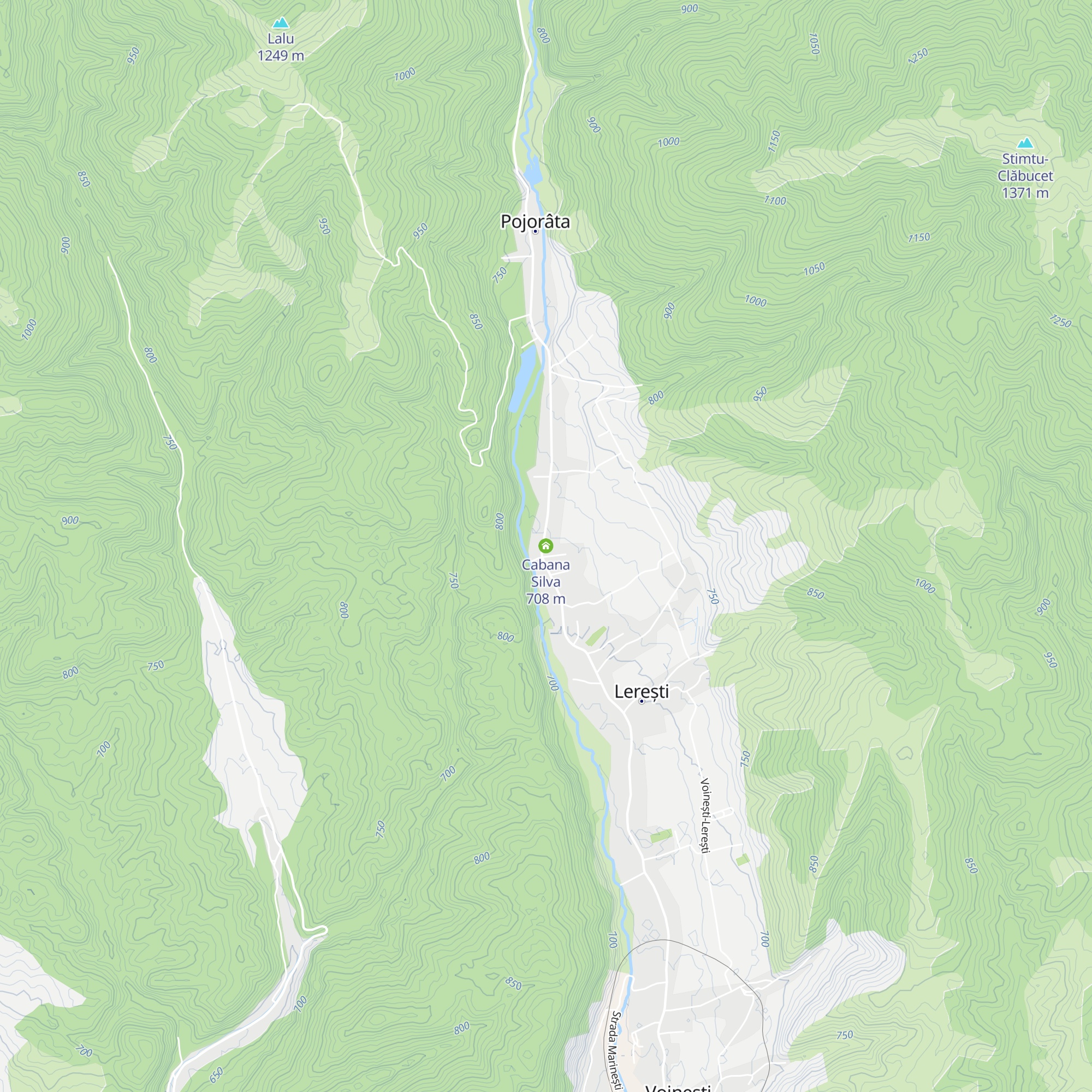 Cabana Silva map