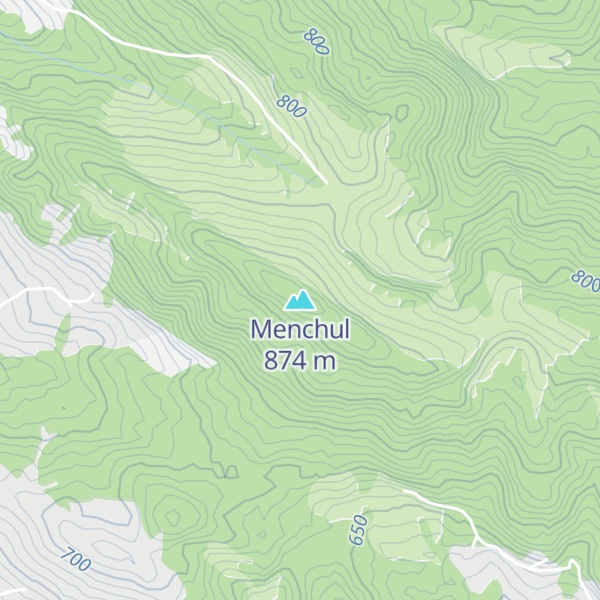 Map of Menchul