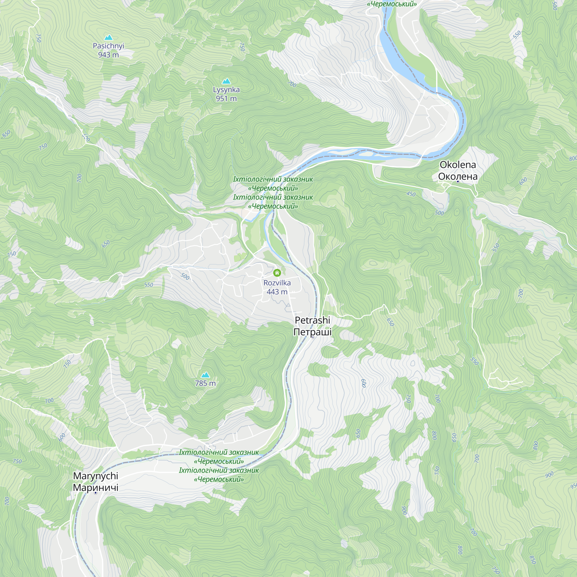 Hata Rizbyara map