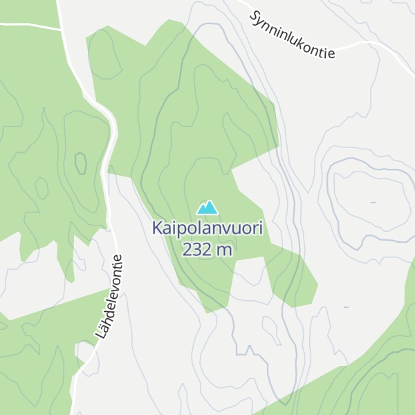 Map of Kaipolanvuori