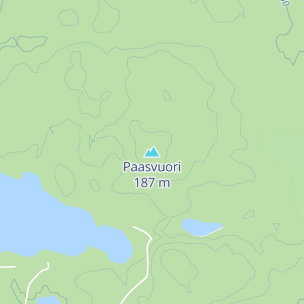 Map of Paasvuori