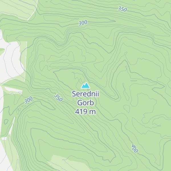 Map of Serednii Gorb