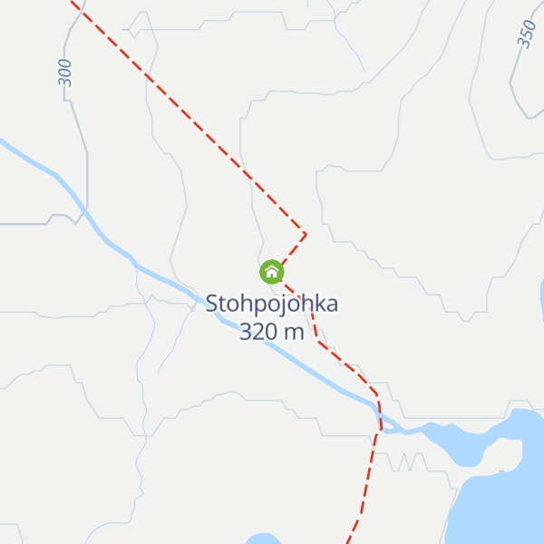Map of Stohpojohka