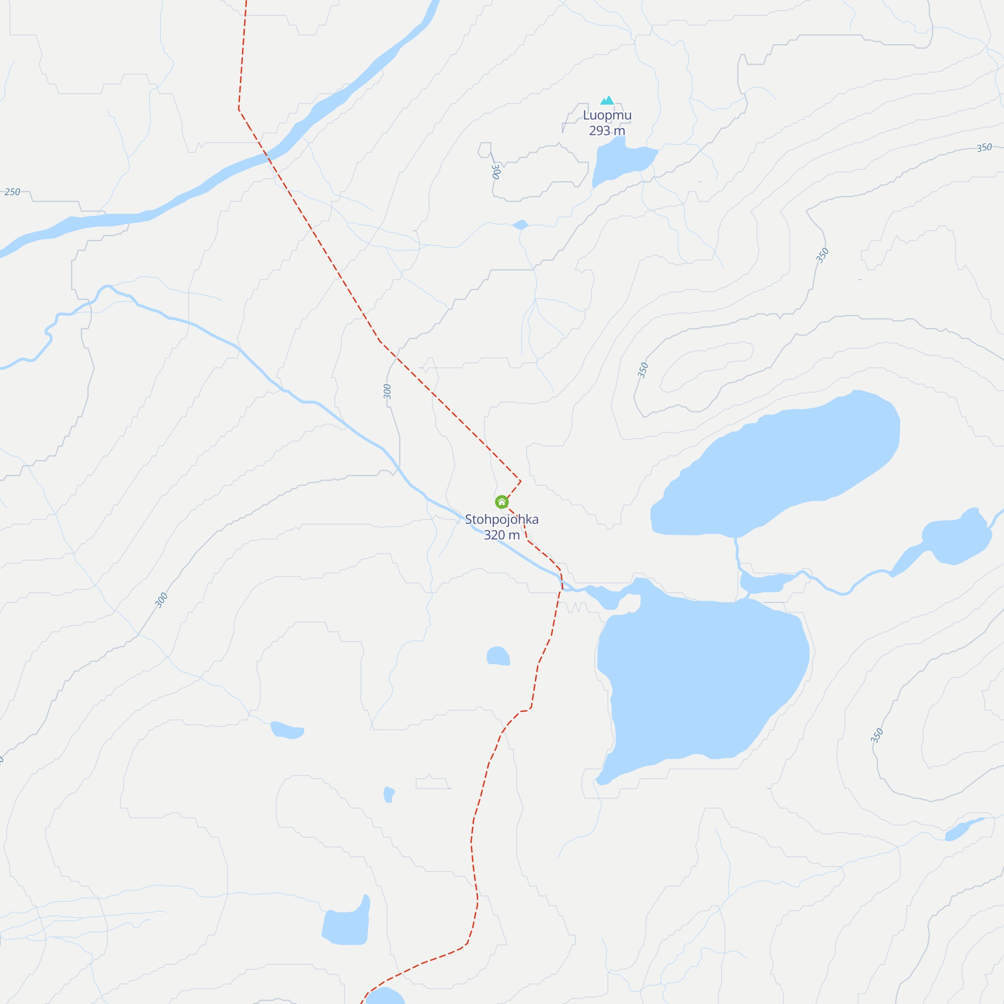 Stohpojohka map