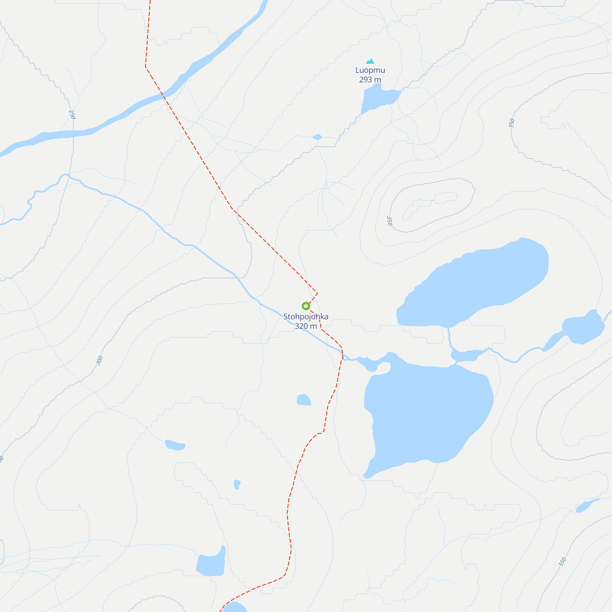 Stohpojohka map