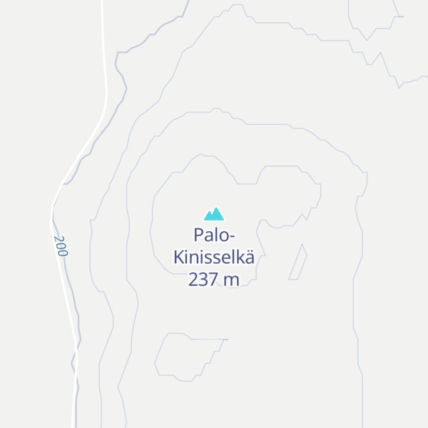 Map of Palo-Kinisselkä