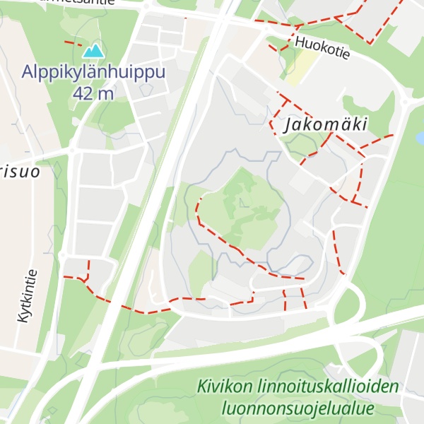 Map of Kaadekallio