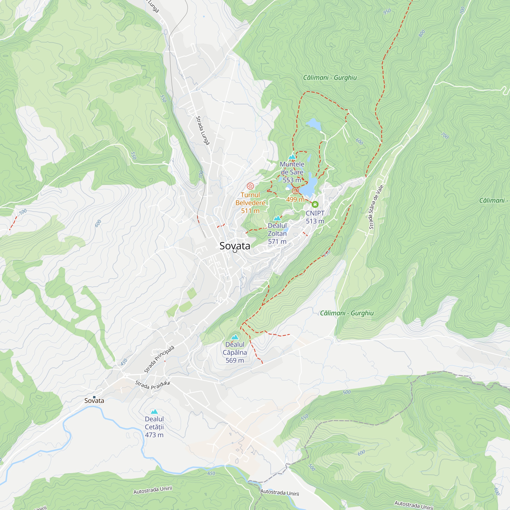 Cabana Bavaria map