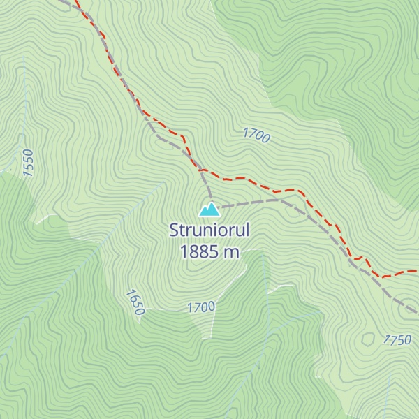 Map of Struniorul