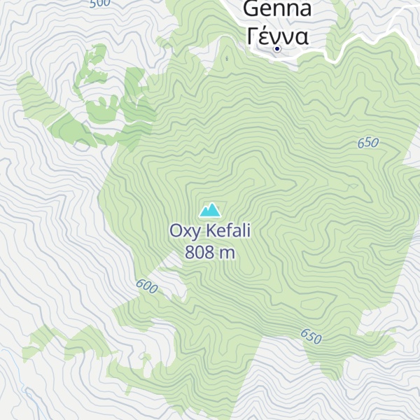 Map of Oxy Kefali