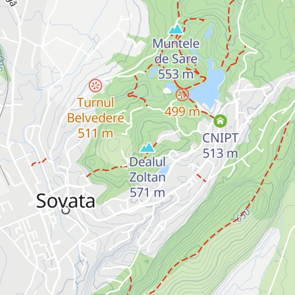 Map of Dealul Zoltan