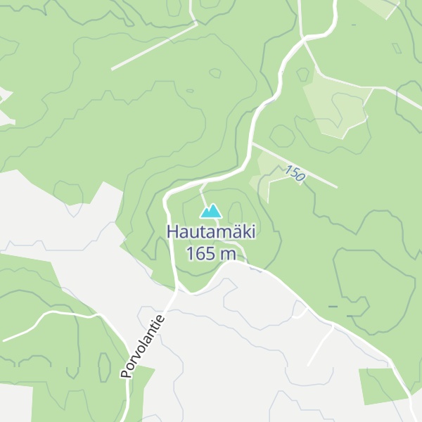 Map of Hautamäki