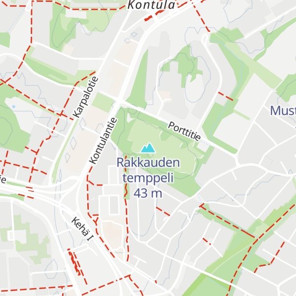 Map of Rakkauden temppeli