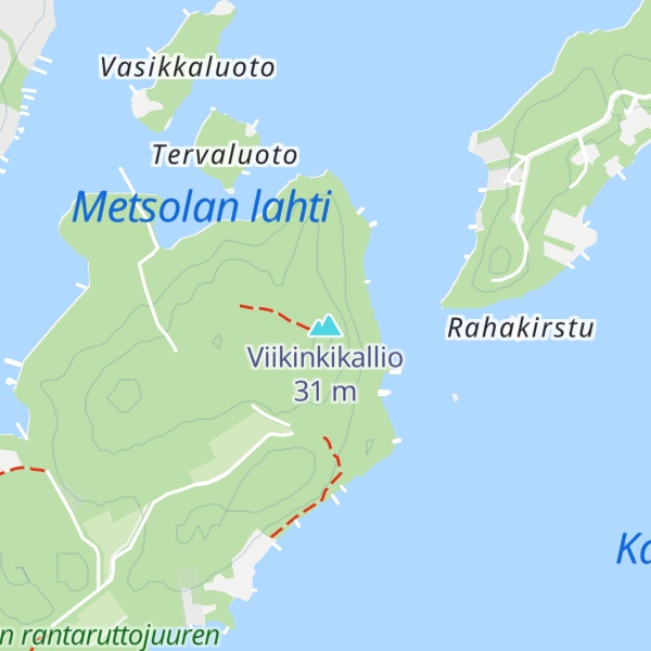 Map of Viikinkikallio