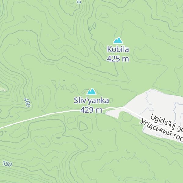 Map of Sliv'yanka