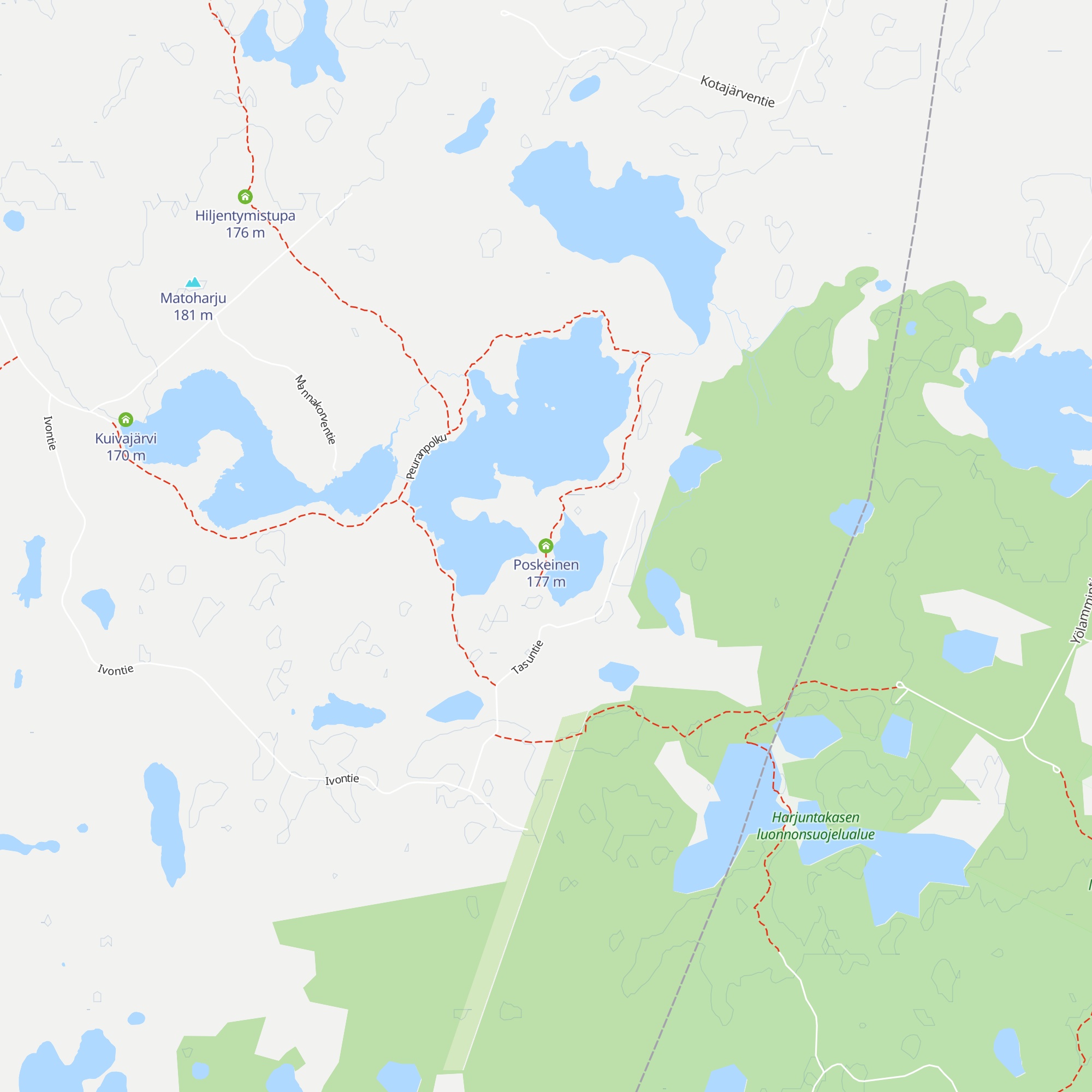 Poskeinen map