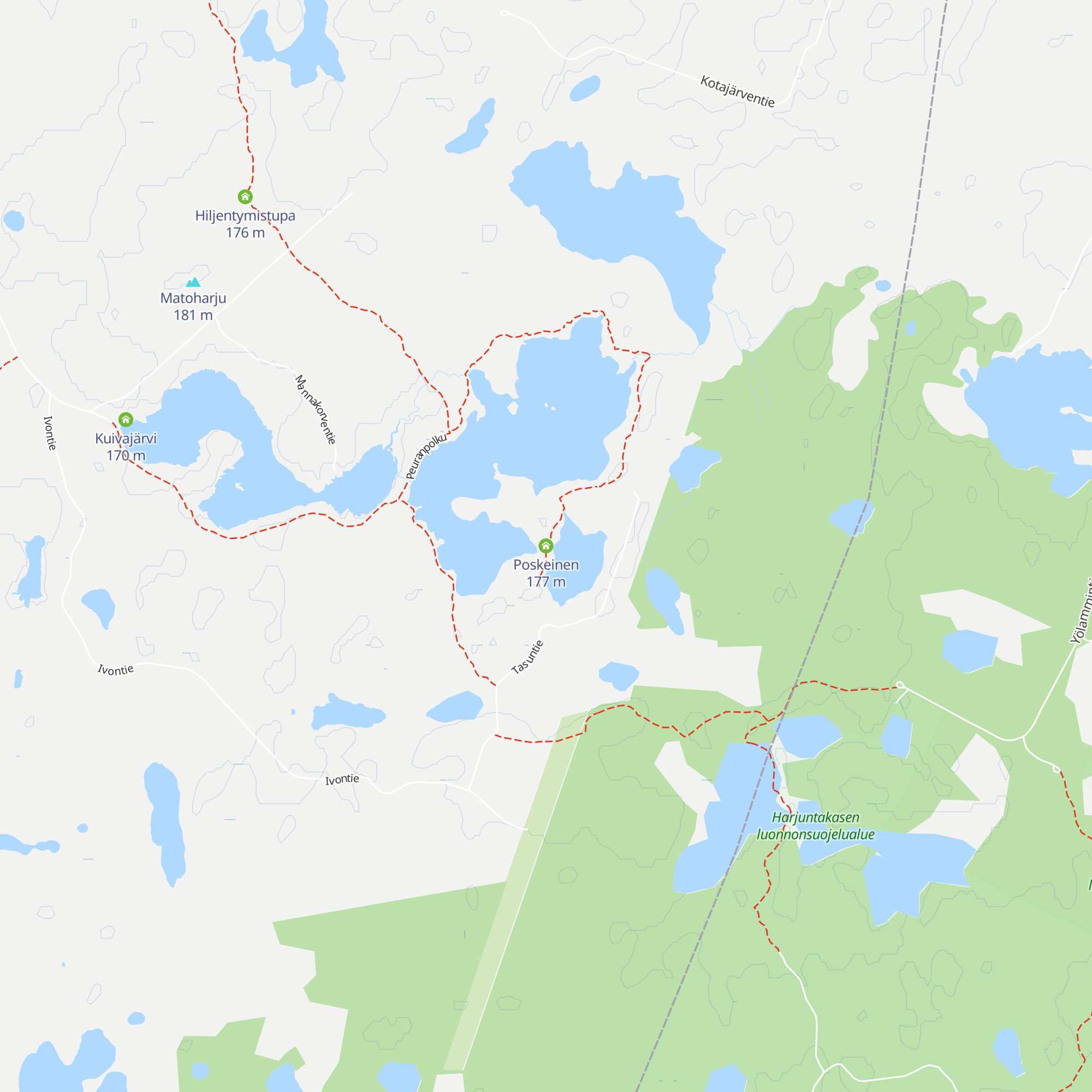 Poskeinen map