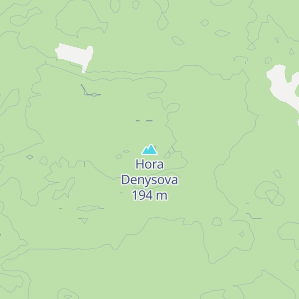 Map of Hora Denysova