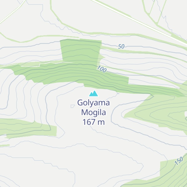 Map of Golyama Mogila