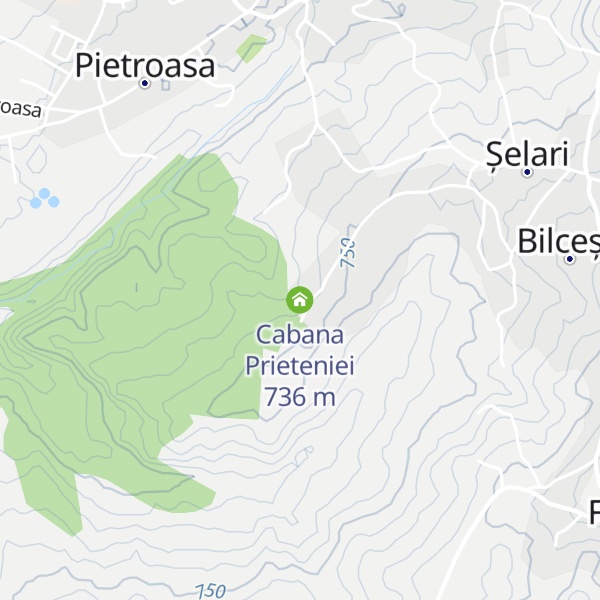 Map of Cabana Prieteniei
