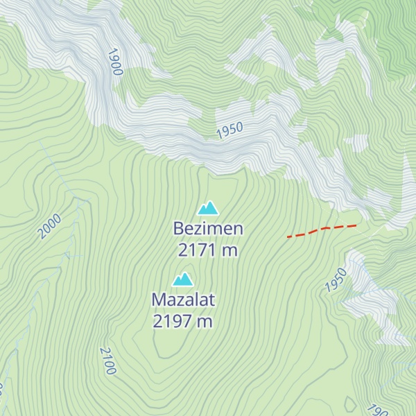 Map of Bezimen