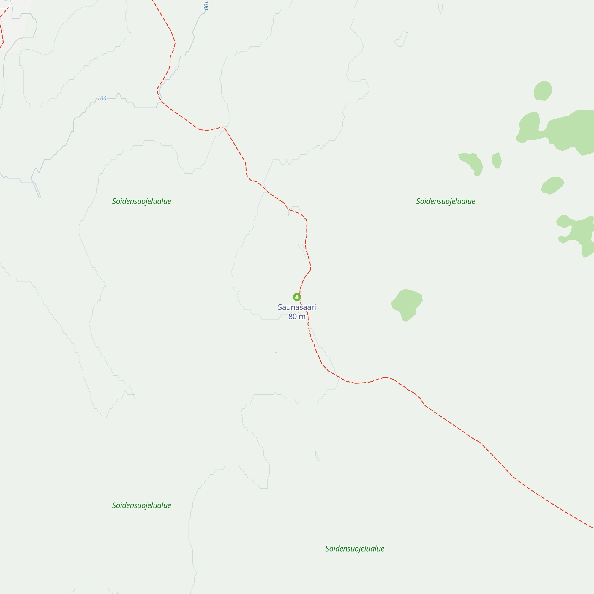 Saunasaari map