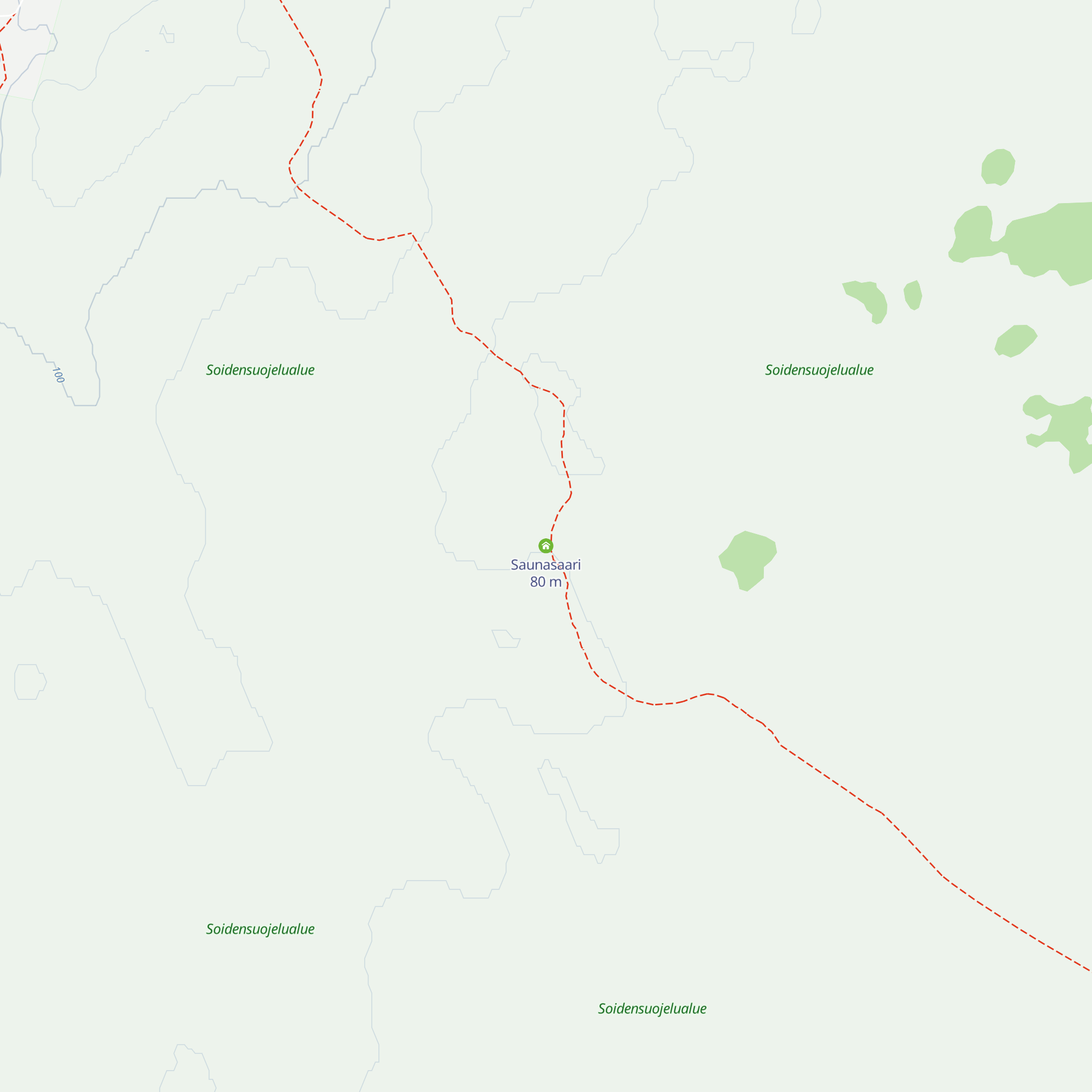 Saunasaari map