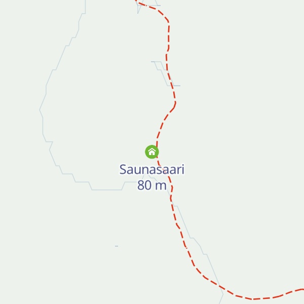 Map of Saunasaari
